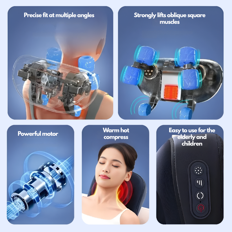 🎃 Halloween Limited Offer | Pillow Neck & Shoulder Massager